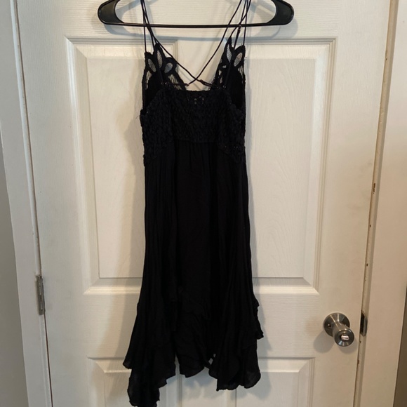 Anthropologie black mini dress - Picture 3 of 3